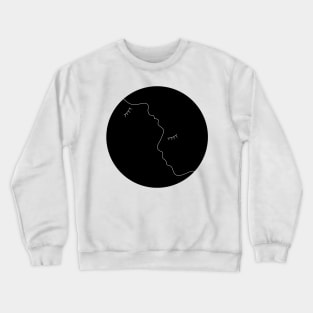 Art Line Faces Crewneck Sweatshirt